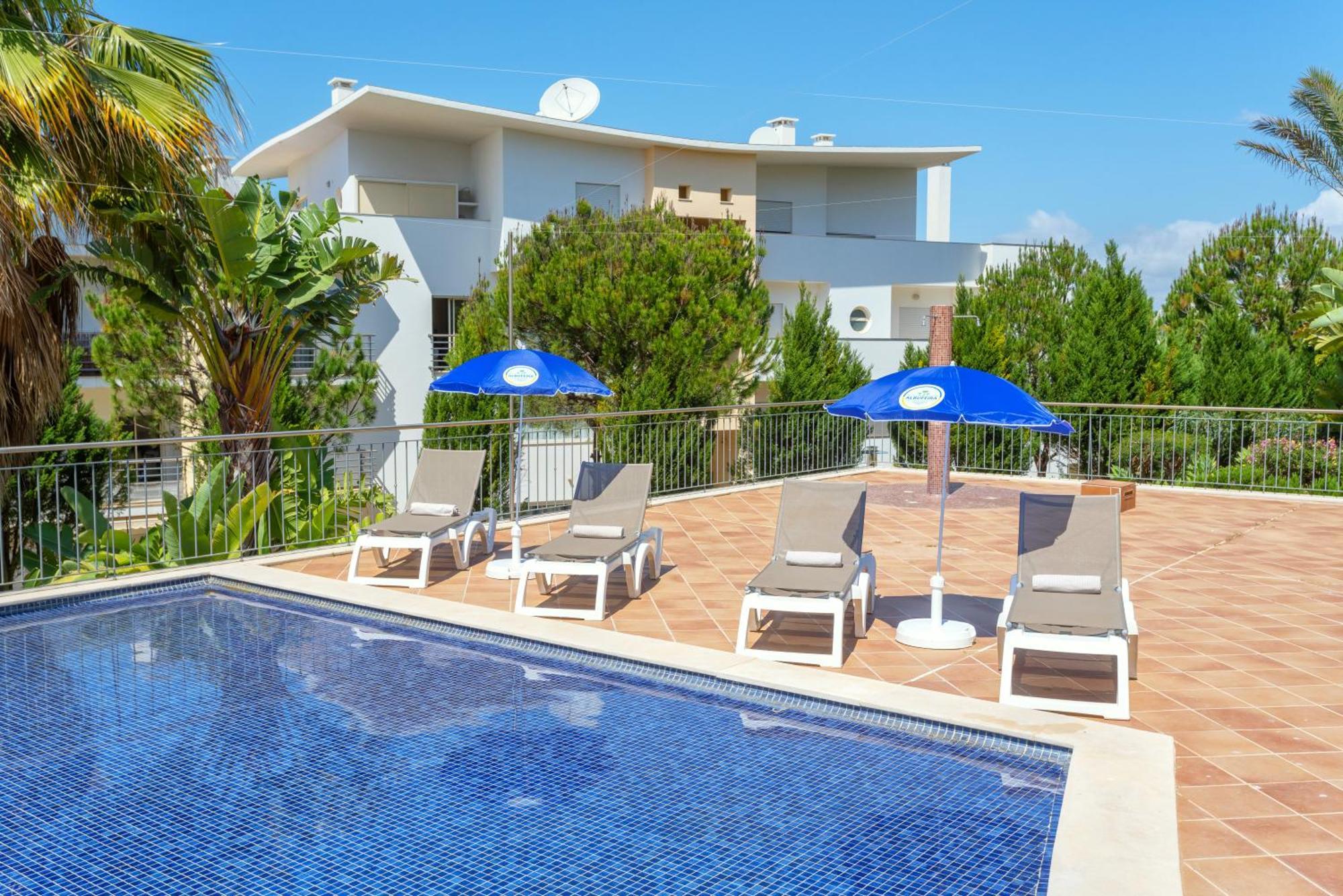 Bnb Homes Ocean View Apartment With Relax Terrace, 2 Swimming Pools & Tennis Court อัลบูเฟรา ภายนอก รูปภาพ
